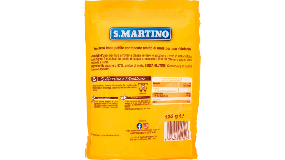 San Martino zucchero a velo