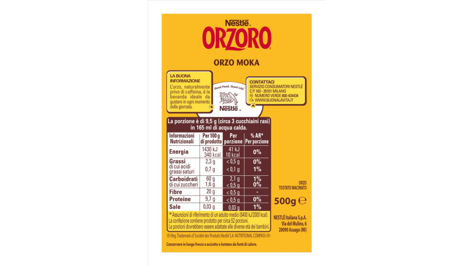 Orzoro macinato