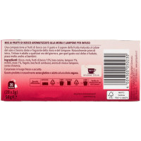 Pompadour, Infuso di mora lampone 20 filtri