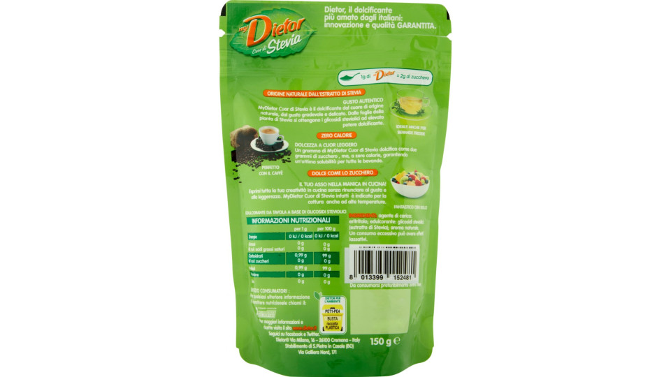 Cuor di Stevia 90 x 50 Mg