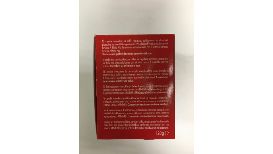 Lavazza modo mio rossa caps x 36