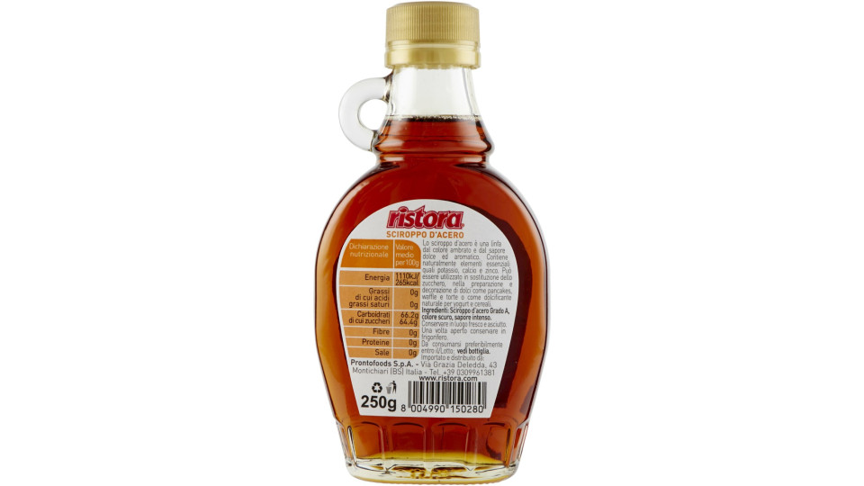 Ristora sciroppo d'acero