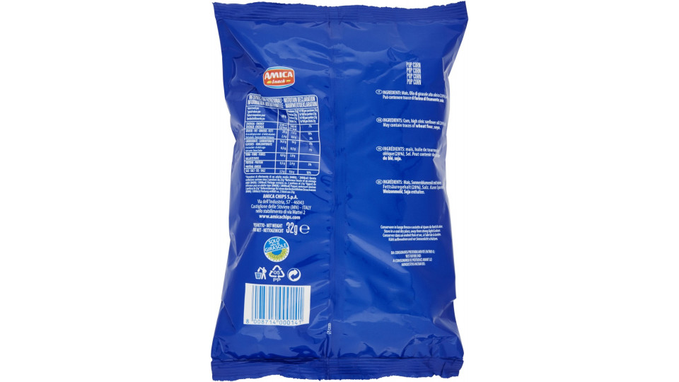 Amica chips mia pop corn