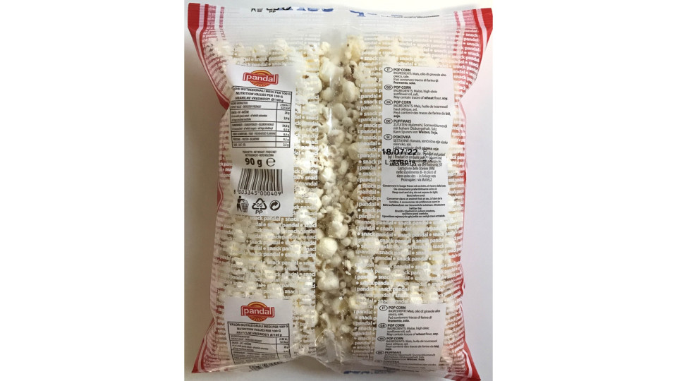 Pandal pop corn gr.90