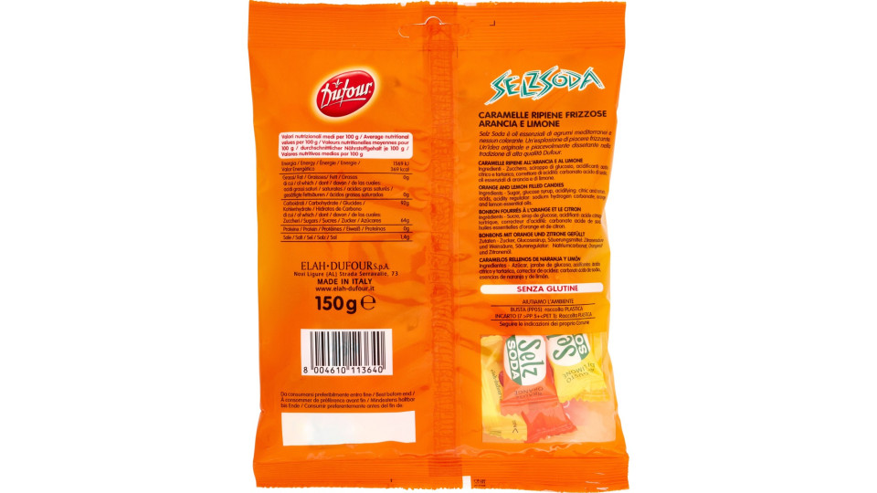 Dufour Caramelle Selz Soda