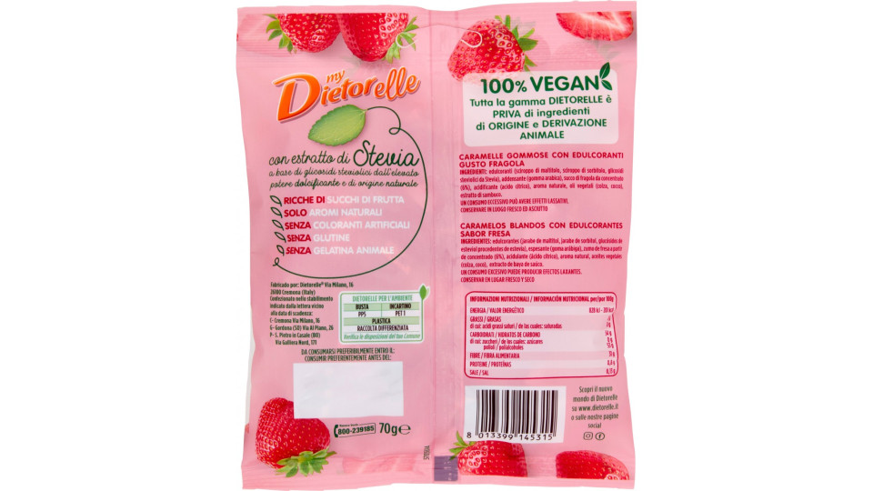 Dietorelle Morbide Fragola