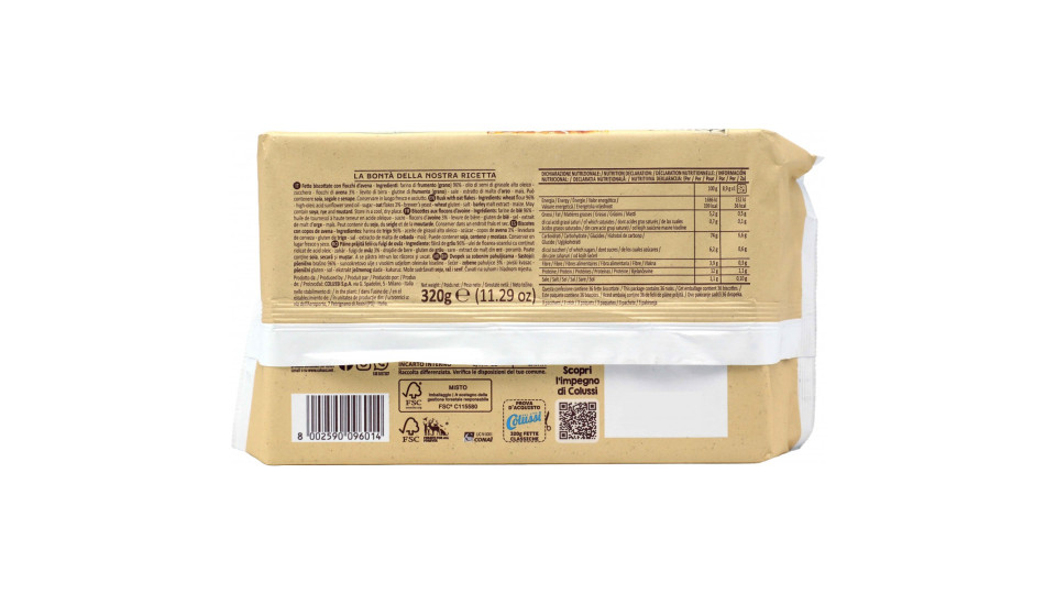 Fette Biscottate Classiche 80 Fette