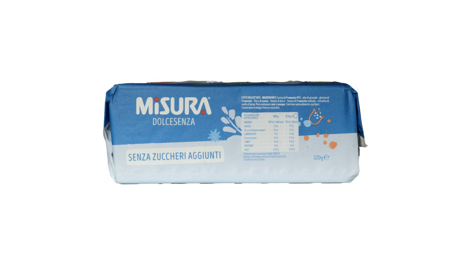 Misura fette leggere s/z