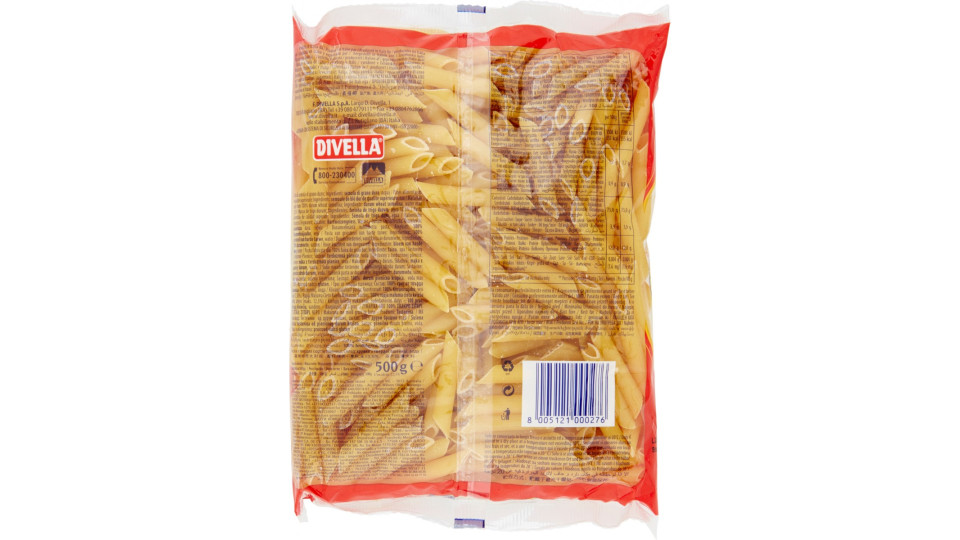 Divella pasta penne ziti rigate