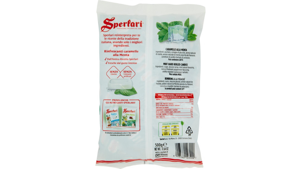 Sperlari caramelle menta
