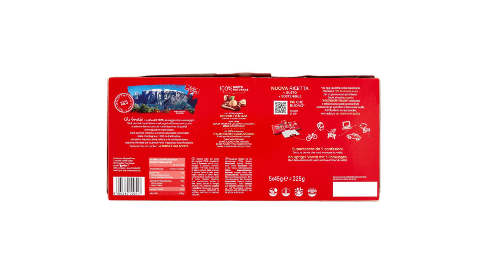 Loacker multipack napolitaner x5