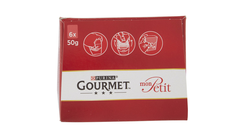 PURINA GOURMET Mon Petit Gatto scelta deliziosa con carni delicate con anatra,pollo e tacchino