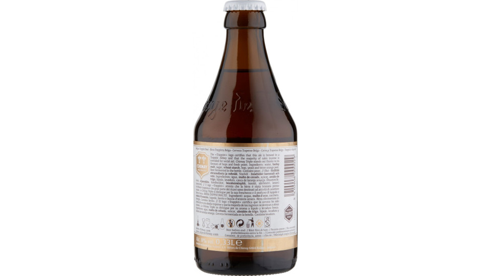 Chimay Triple Ale Birra Trappista Belga