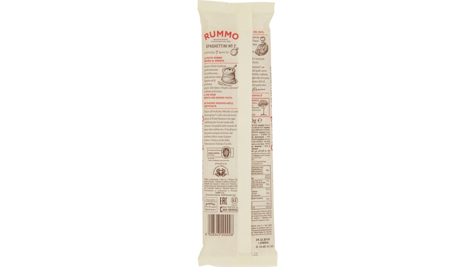 Rummo Spaghettini n° 2