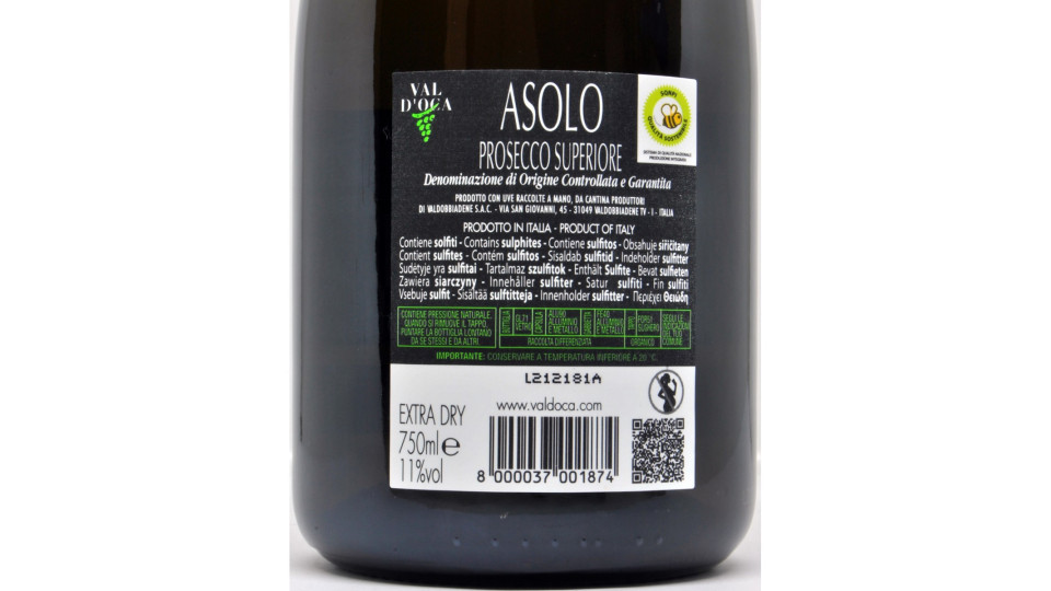 Prosecco Superiore Extra Dry