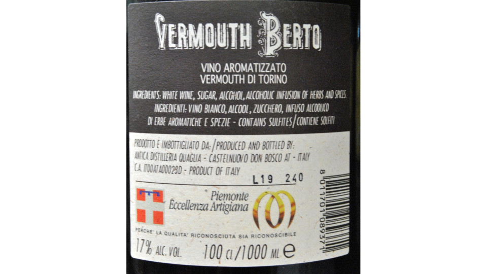 VERMOUTH ROSSO