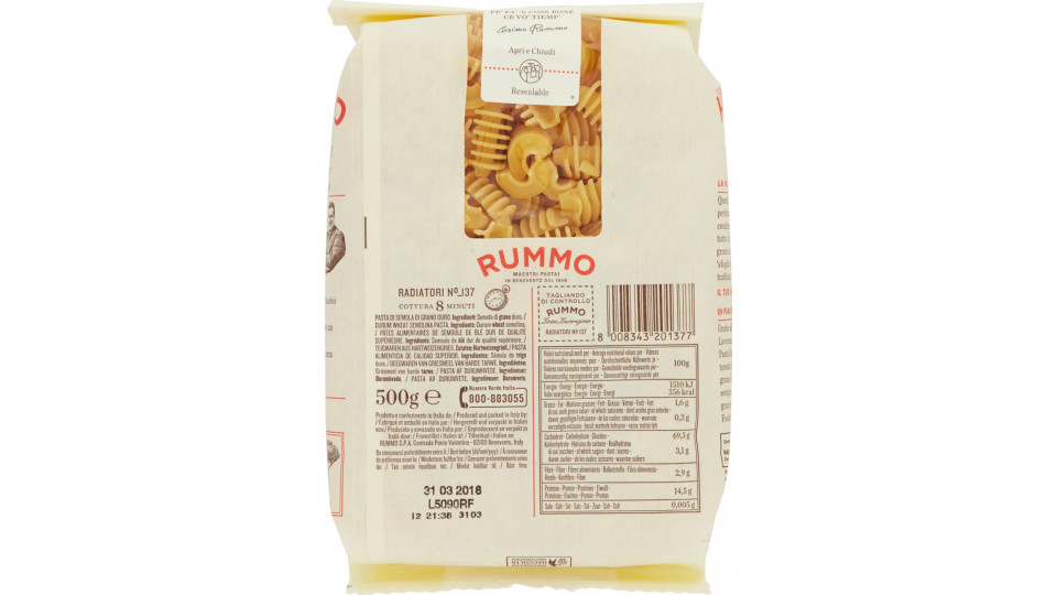 Rummo Radiatori n° 137