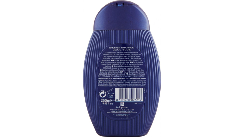 Felce Azzurra Uomo Cool Blue Shower Shampoo 250 + 150 =