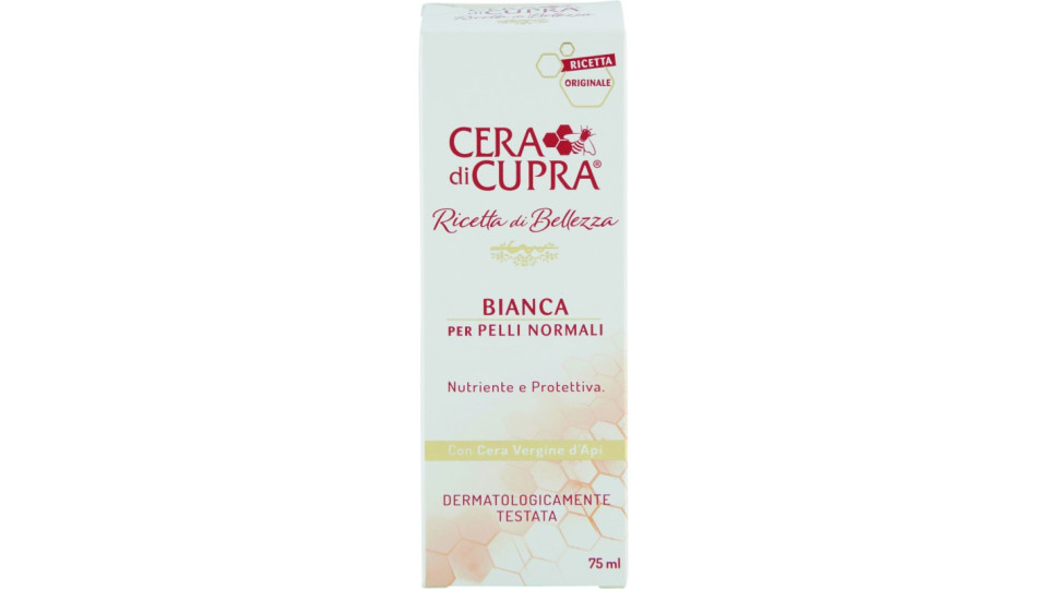 Cupra crema viso bianca tubo