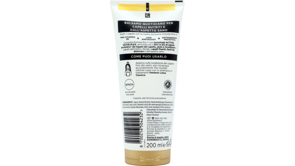 Pantene Pro-V Balsamo Linea Classica