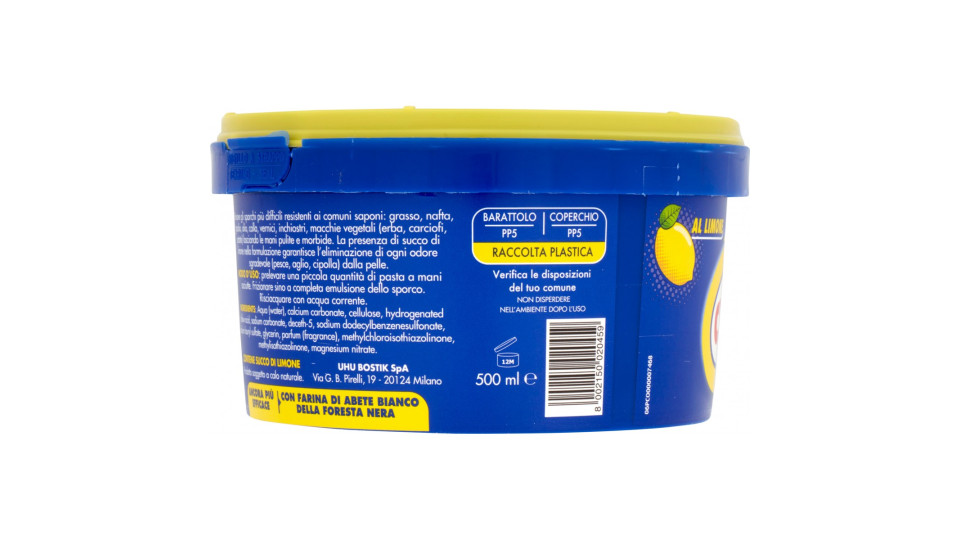 cyclon Pasta Lavamani al Limone