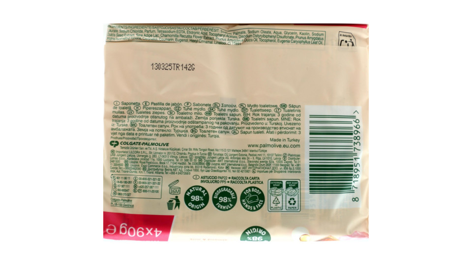 Palmolive Naturals Delicate Care Sapone da Toilette