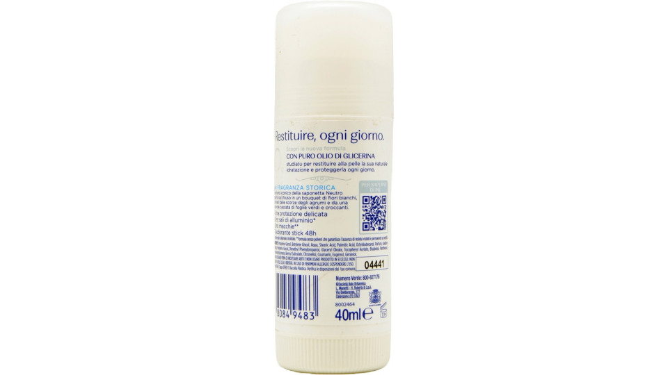 Neutro Roberts delicato extra protezione Deo Stick