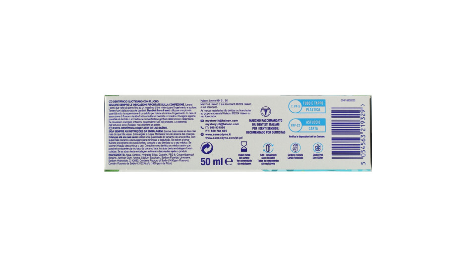 Sensodyne dentifricio prosmalto