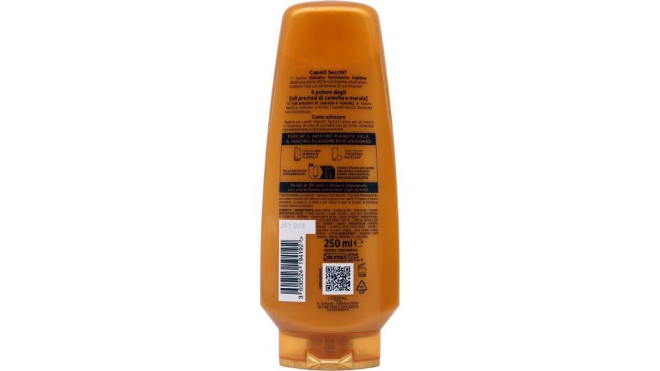 L'Oreal - Elvive Balsamo Olio Straordinario
