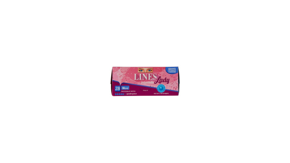 Lines intervallo maxi disteso x28