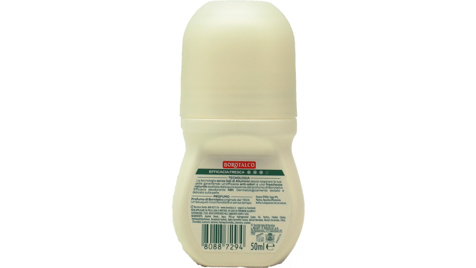 Borotalco deo roll-on invisible