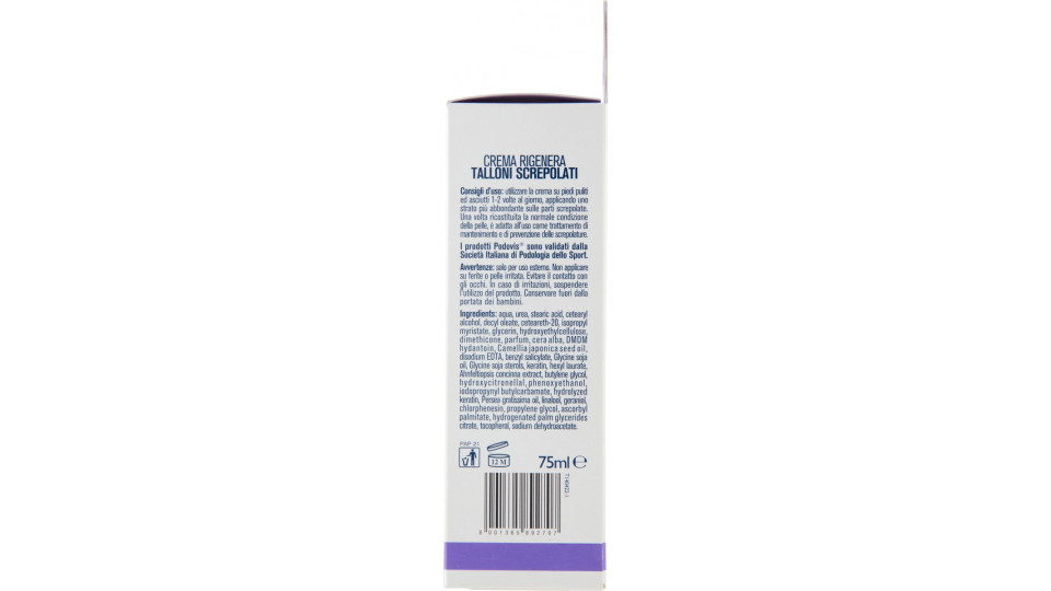 Podovis Idratazione Crema Rigenera Talloni Screpolati