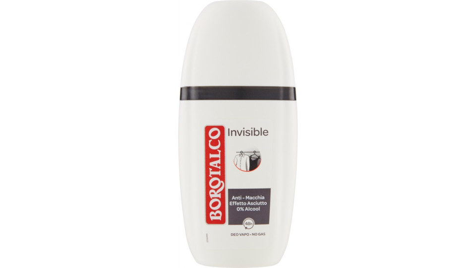 Borotalco Deo Vapo Milk Invisible