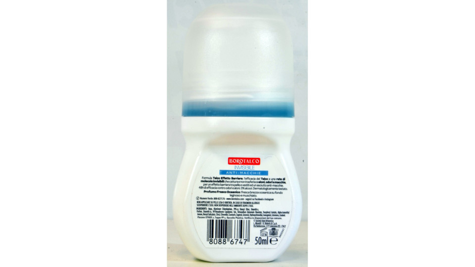 Borotalco Invisible Fresh Deo Roll On