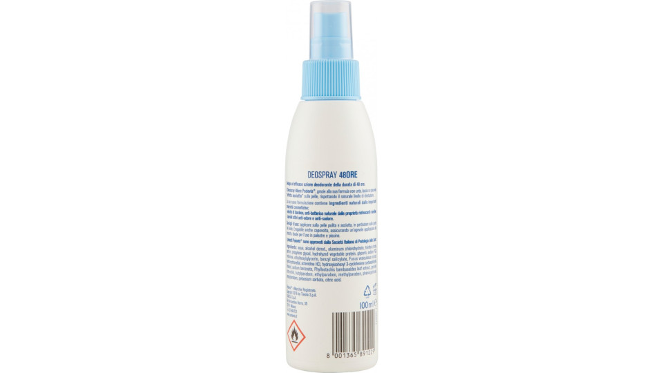 Podovis, Deodorazione deospray 48 Ore