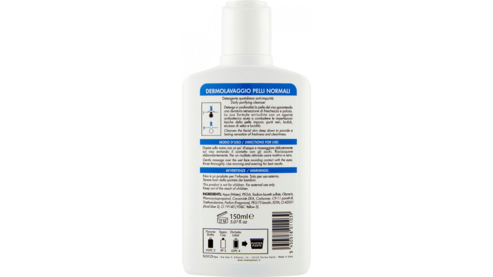 Topexan antibatterico pelli normali