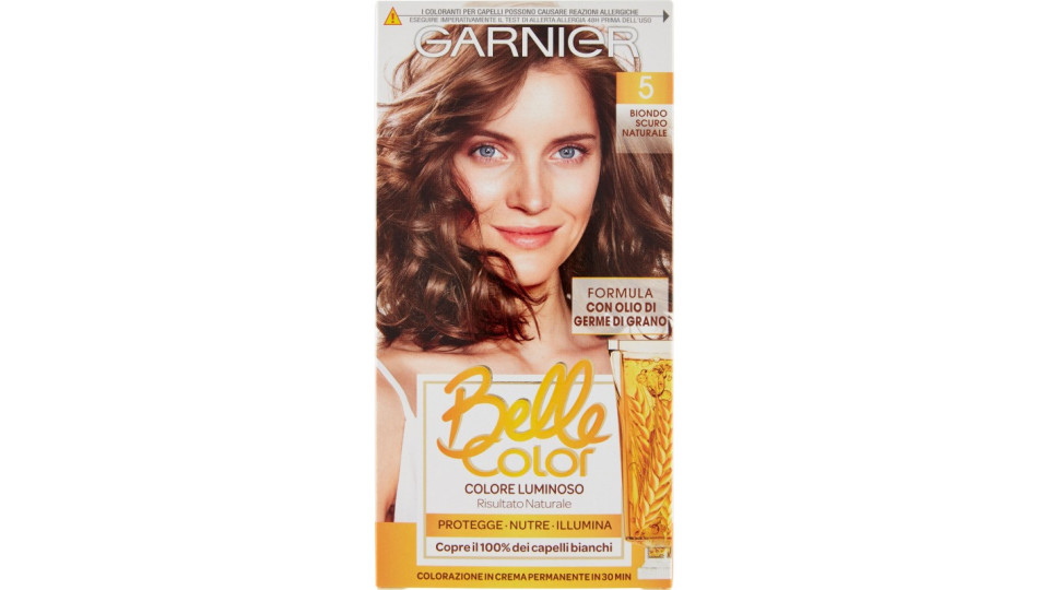 Garnier Belle Color Colorazione Permanente, 5 Biondo Scuro