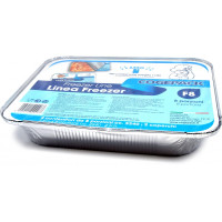 Soft Soft vaschette allumnio con coperchio f8 8 porzioni