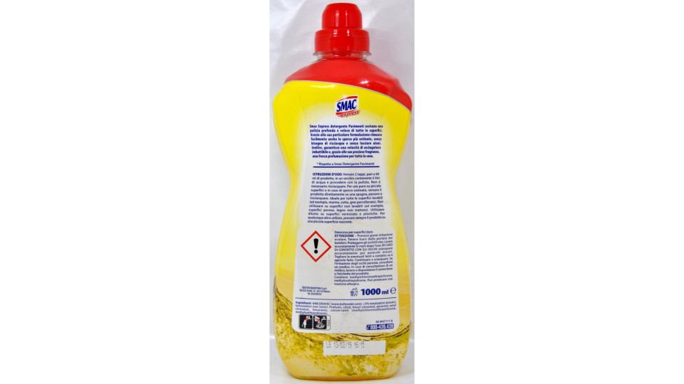 Smac, Express Pavimenti freschezza di agrumi