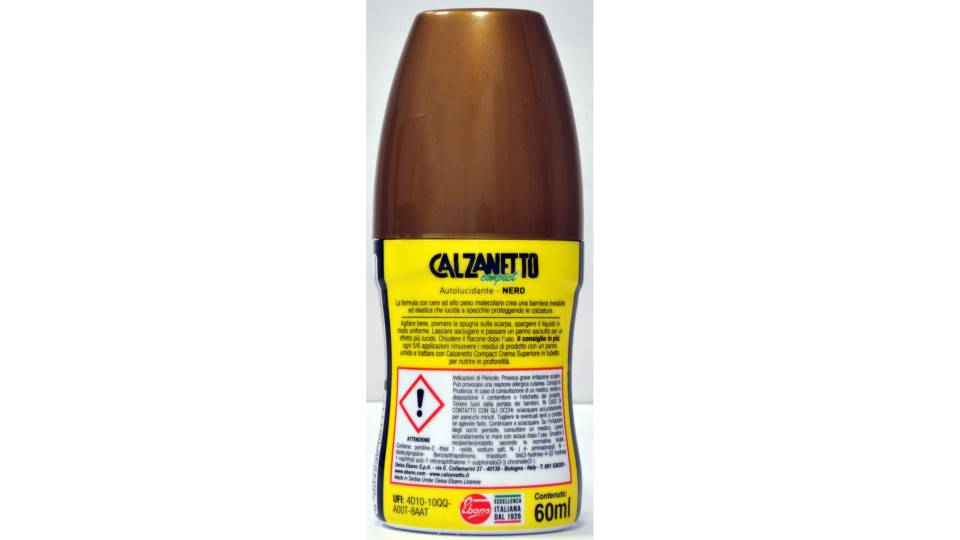 Calzanetto autolucidante marrone