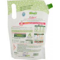 Winni's Baby Detersivo Ipoallergenico per Tessuti Baby a Mano e in Lavatrice