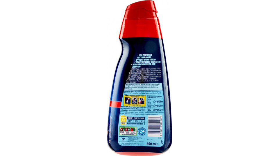 finish All in 1 Max Power Gel Anti-Odore