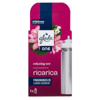 Glade ONE Ricarica, Profumatore Per Ambienti, Fragranza Relaxing Zen 10ml