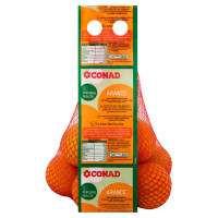 Percorso Qualità Arance Valencia Cal. 6 Cat. I Rete 1,5kg CONAD