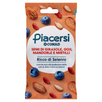 Semi di Girasole, Mandorle, Goji e Mirtilli 40 g Conad