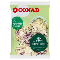 CONAD Percorso Qualità Mix di Cavoli Cappuccio 200 g