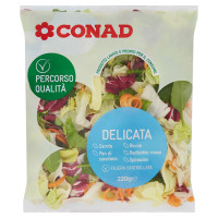 Insalata mista con carote e spinacino 220 g Conad
