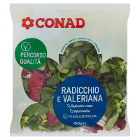 Radicchio e Valeriana 150 g Percorso Qualità Conad