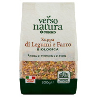 Zuppa con Farro Biologica 300 g Verso Natura Bio Conad