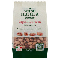 Fagioli Borlotti Biologici 300 g Verso Natura Bio Conad